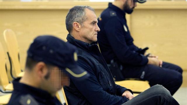 El terrorista 'Kantauri' durante el juicio