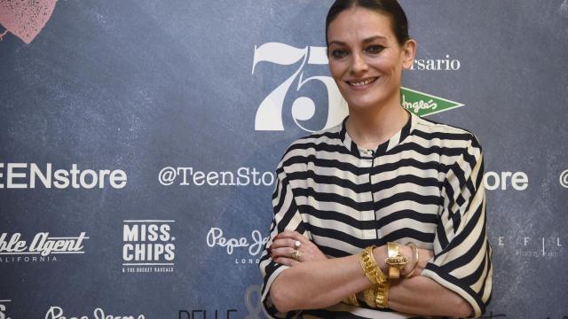 Laura Ponte amadrinó un espacio de moda infantil en El Corte Inglés