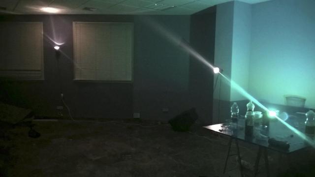 El local donde se celebró la fiesta, sin suministro eléctrico