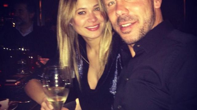 Cholo Simeone y Carla Pereyra esperan su primer hijo para finales de año