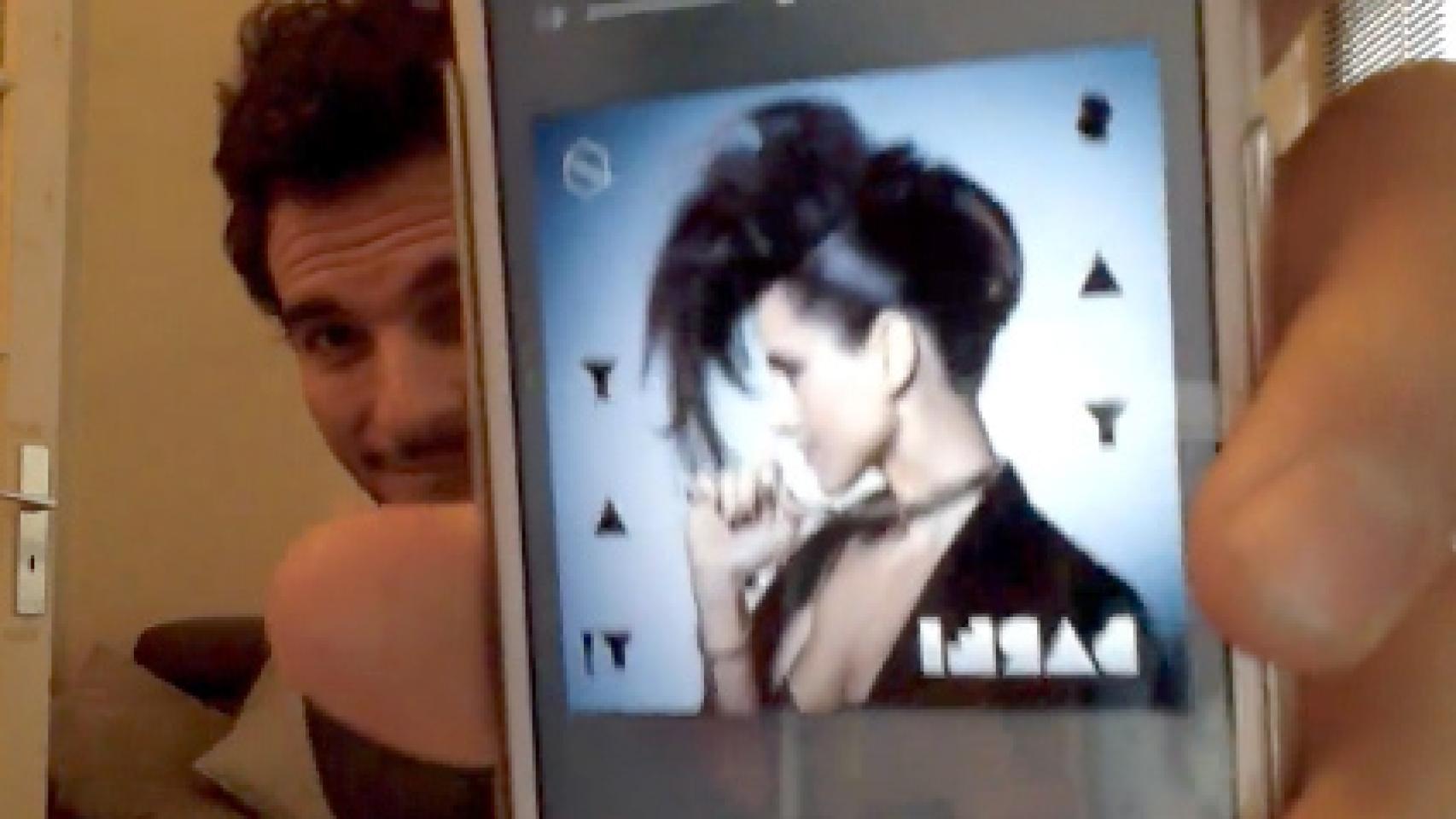 El representante de Francia en Eurovisión, Amir (Twitter)