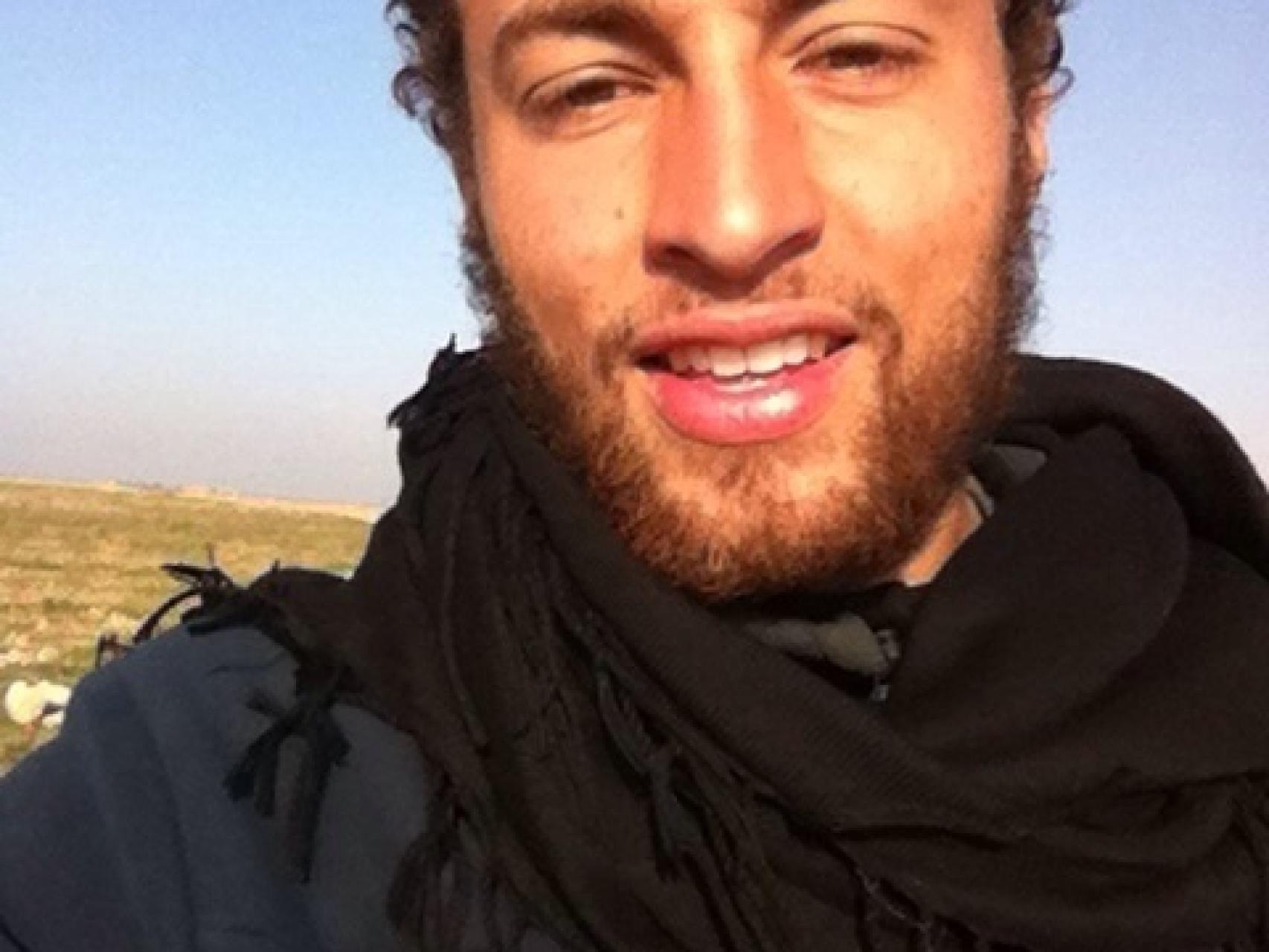 Una de las fotos de Quentin en Siria.