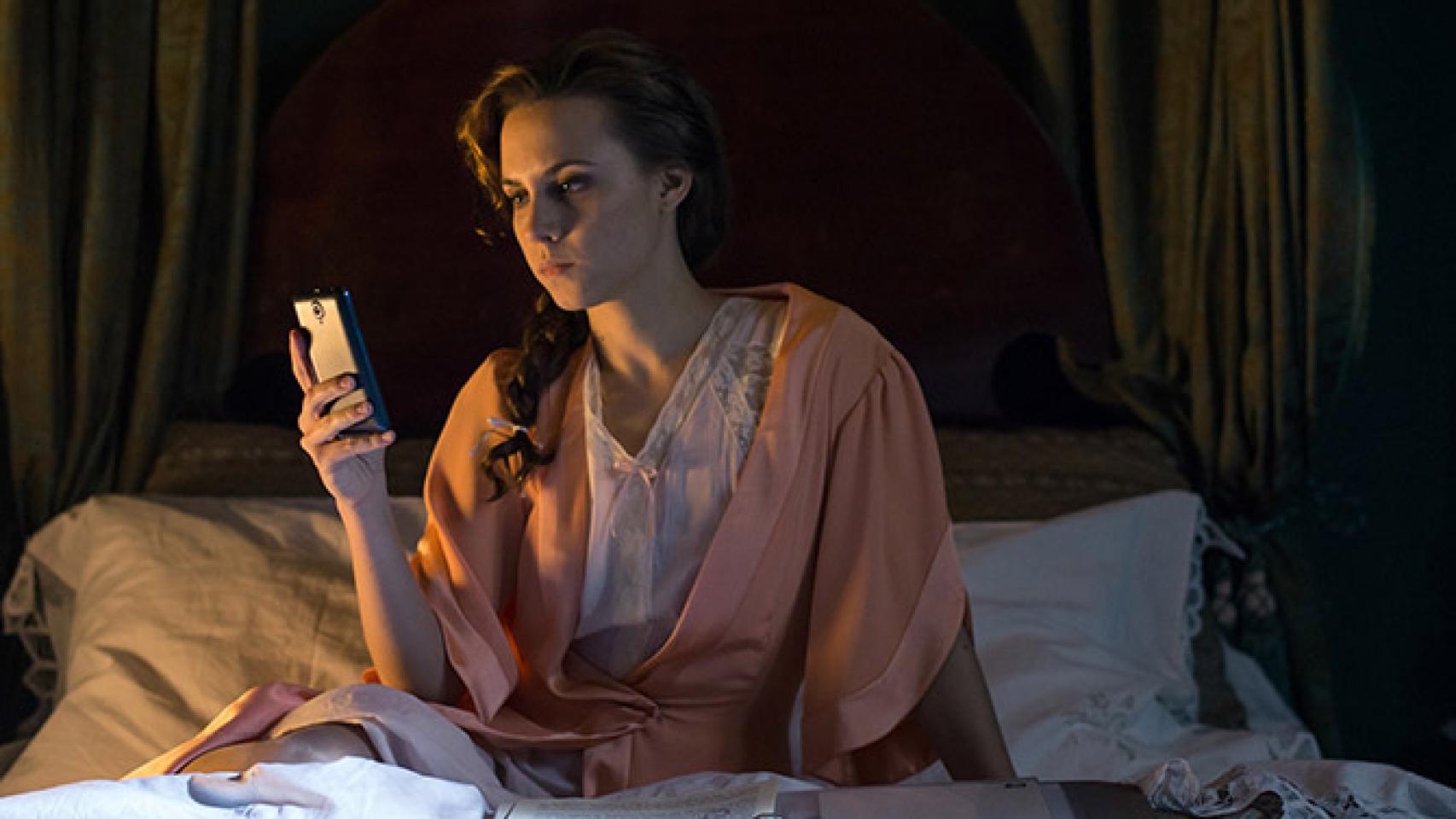 Aura Garrido en 'El ministerio del tiempo' (TVE)