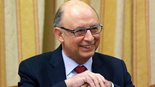 Montoro durante su comparecencia en el Congreso de los Diputados.