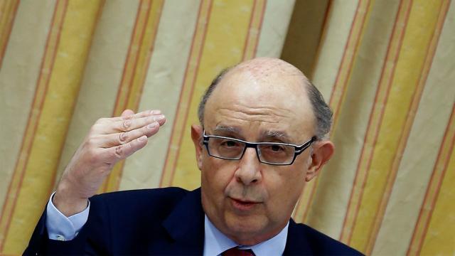 El ministro de Hacienda en funciones, Cristóbal Montoro