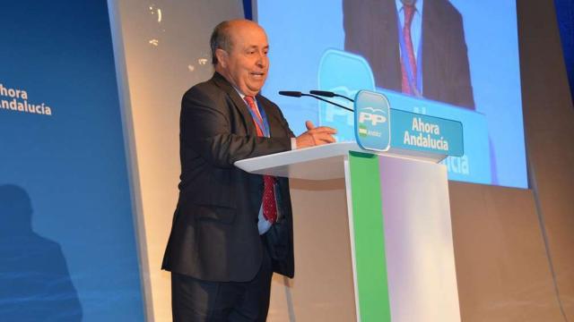 El alcalde de Granada, José Torres Hurtado, durante una comparecencia.