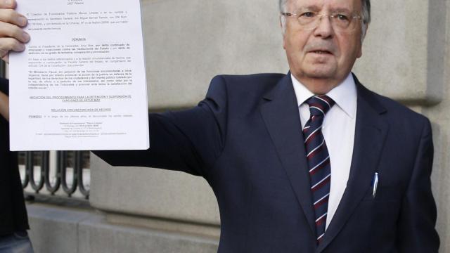 El secretario general del sindicato ultra Manos Limpias, Miguel Bernad.