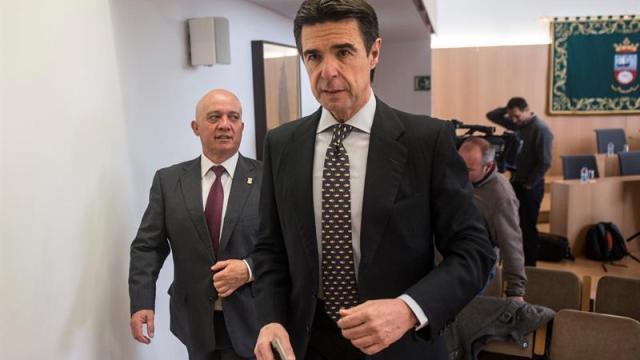 José Manuel Soria, tras un acto celebrado este martes en Lanzarote.