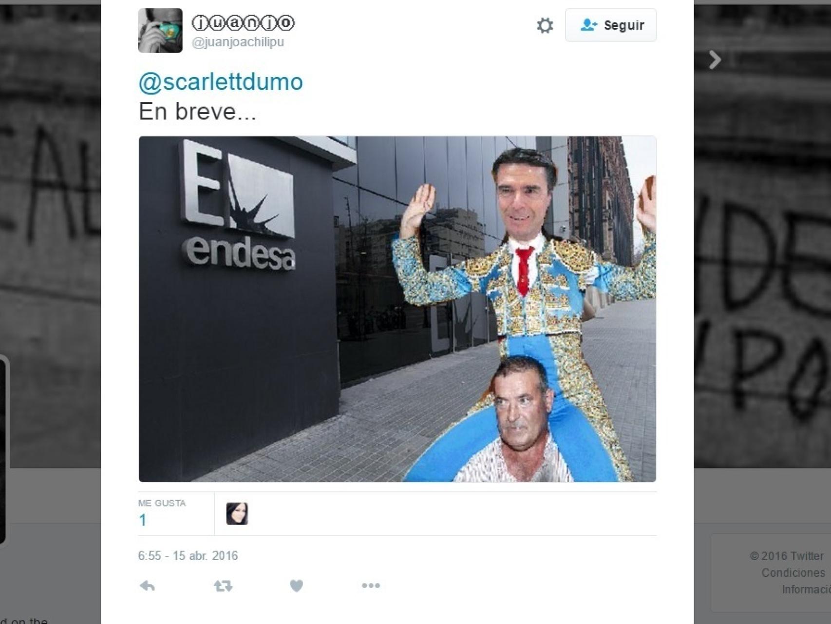 Uno de los memes que se han compartido en Twitter