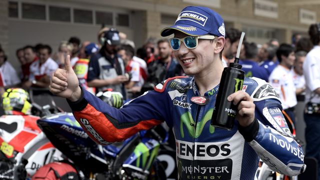 Jorge Lorenzo en el último GP de las Américas de MotoGP.