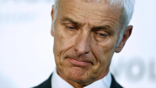 El presidente de Volkswagen, Matthias Müller.