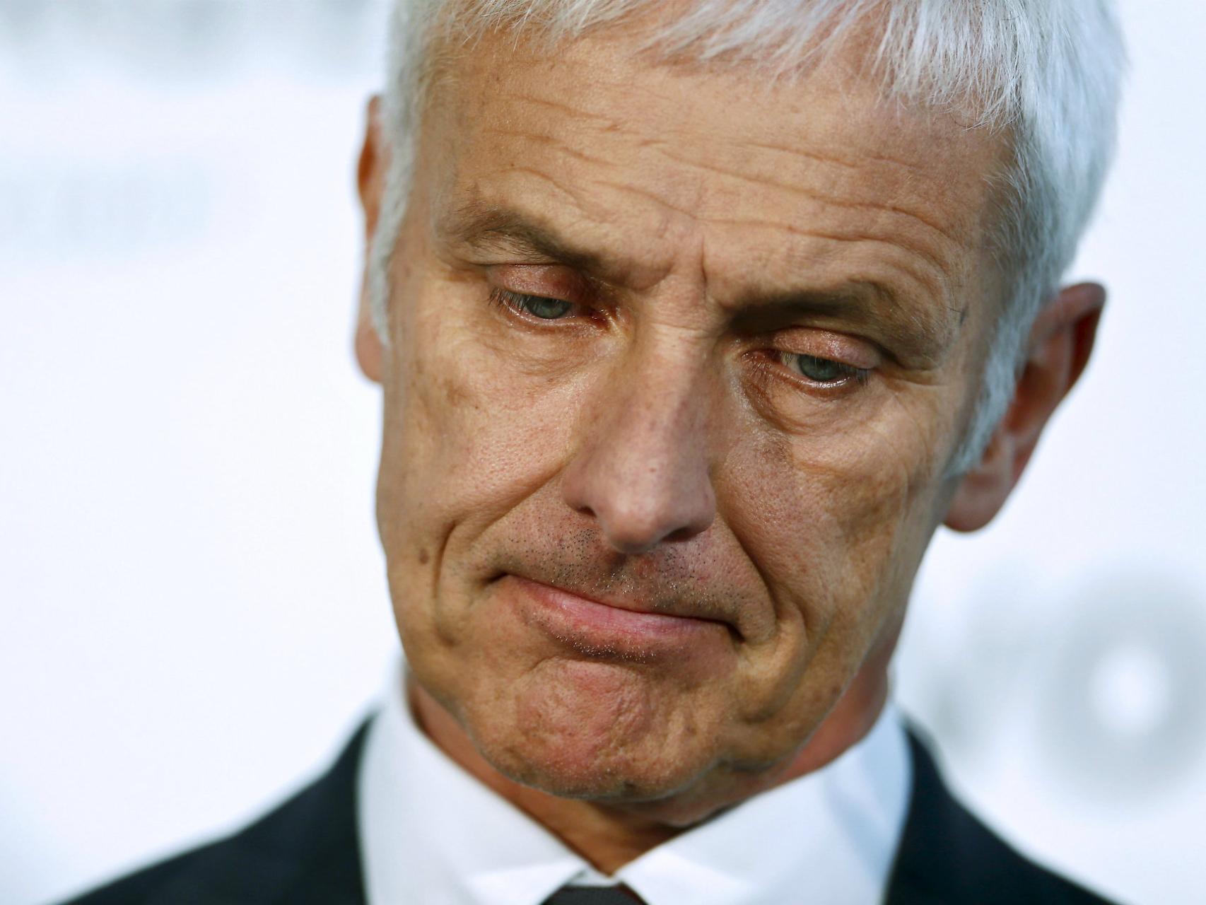 El presidente de Volkswagen, Matthias Müller.
