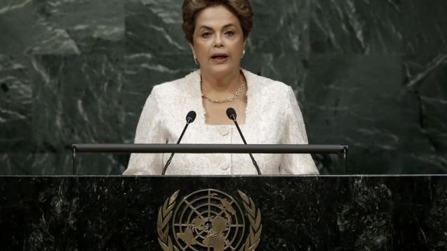 Rousseff habla ante la Asamblea de la ONU.