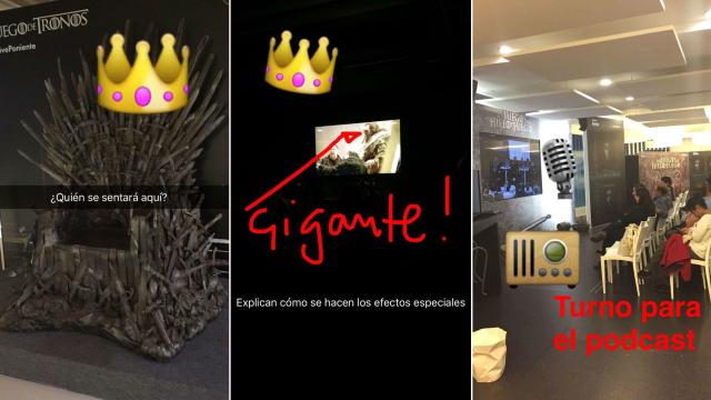 Así hemos retransmitido la noche de Juego de Tronos en Snapchat.