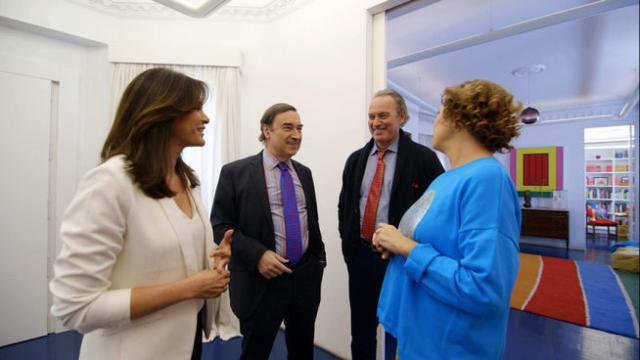 Fabiola Martínez, Pedro J. Ramírez, Bertín Osborne y Agatha Ruiz de la Prada