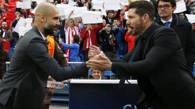 Guardiola y Simeone