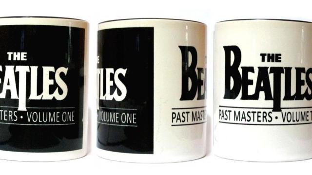 Taza de desayuno de The Beatles.
