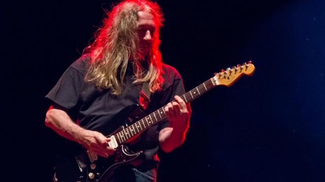 El artista madrileño, durante un concierto.