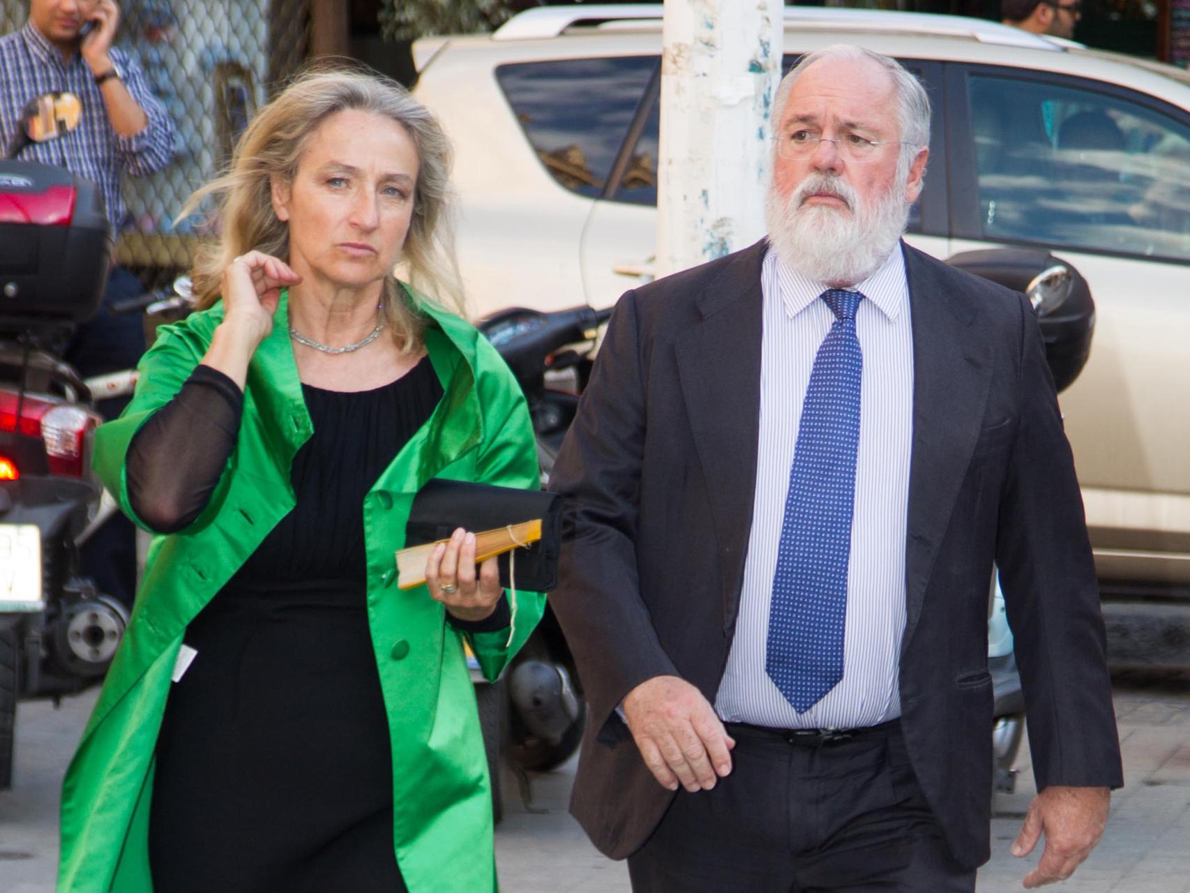 Micaela Domecq junto a su marido Miguel Arias Cañete.