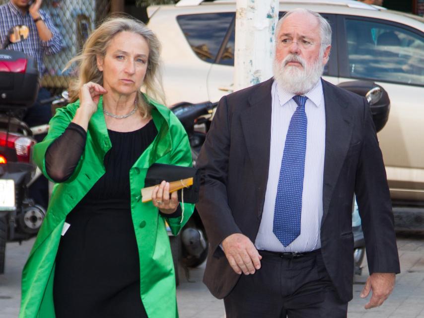 Micaela Domecq junto a su marido Miguel Arias Cañete.