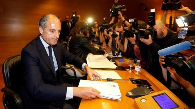 Francisco Camp, durante la comisión de investigación sobre el accidente de Metrovalencia.