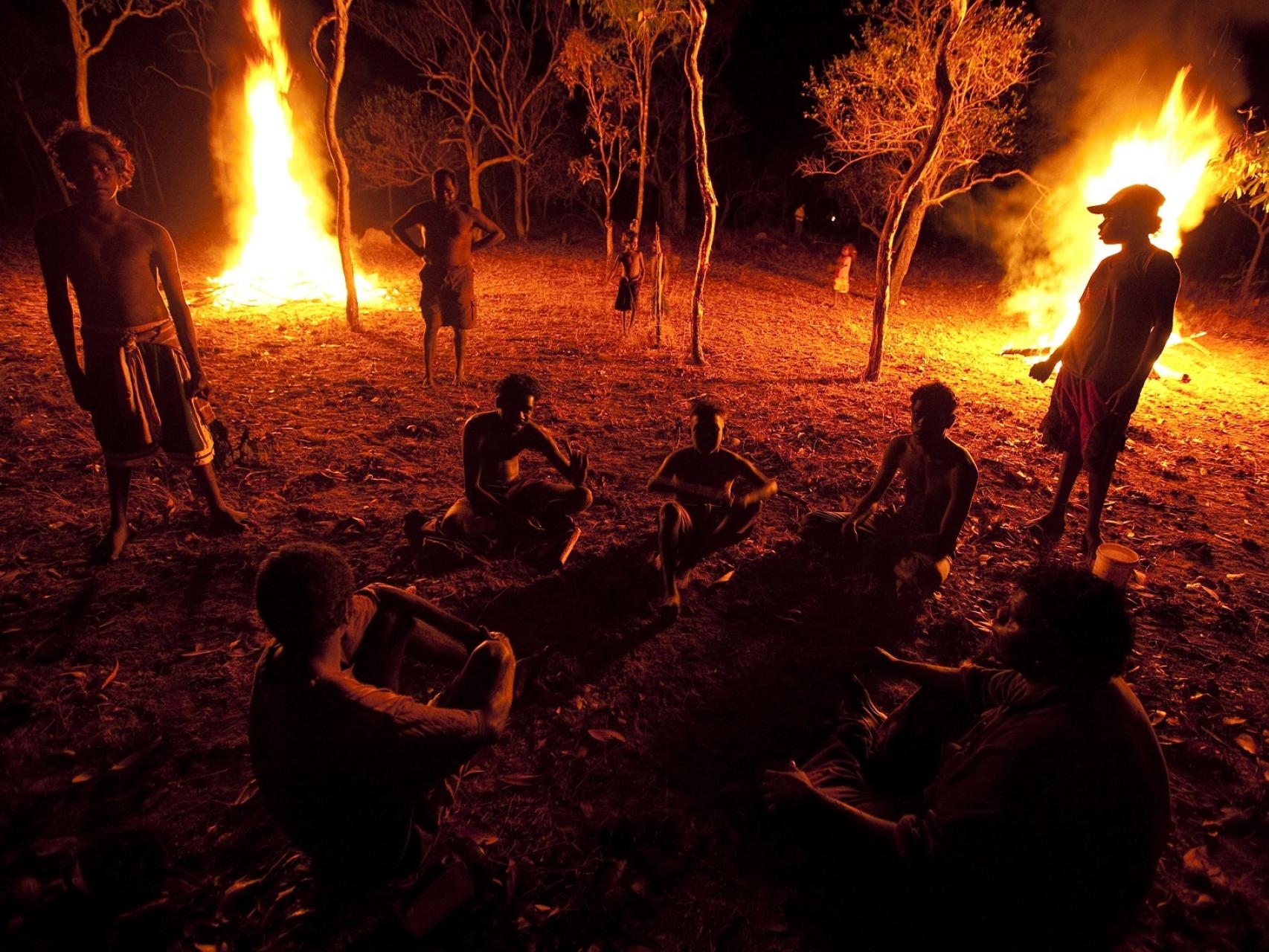 Acampados en el Northern Territory australiano.