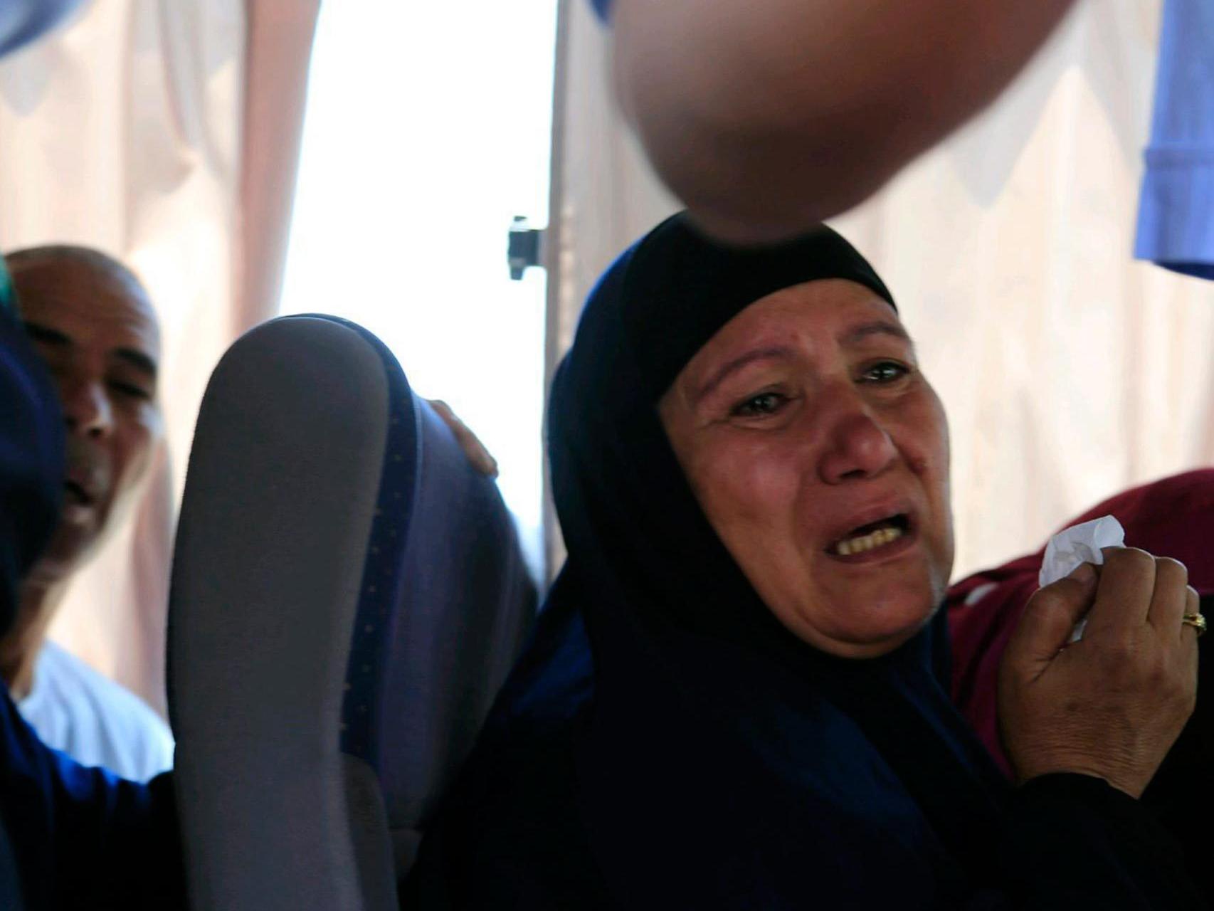 Familiar de uno de los pasajeros del vuelo de Egyptair.