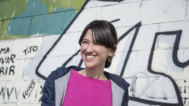 Nuria Parlón, en Santa Coloma de Gramenet.