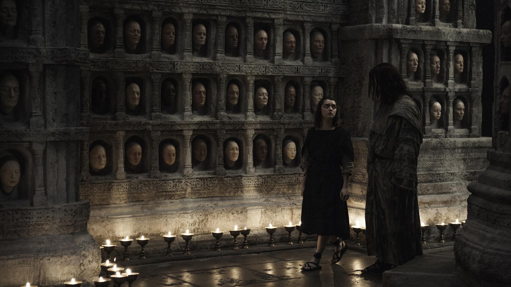 Arya y Jaqen, en Braavos