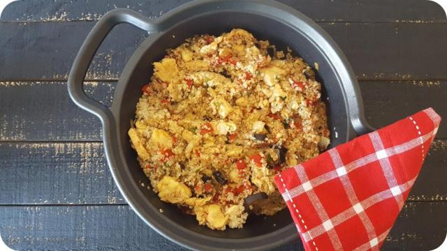 quinoa-con-pollo