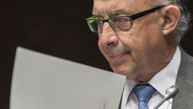 Cristóbal Montoro, ministro de Hacienda y Administraciones Públicas.
