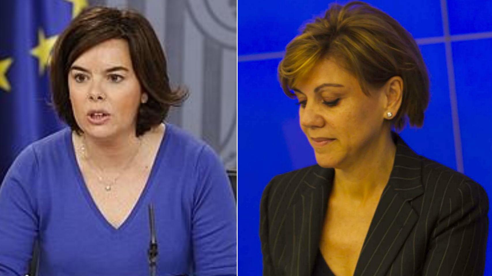 Soraya Saénz de Santamaría y Dolores de Cospedal