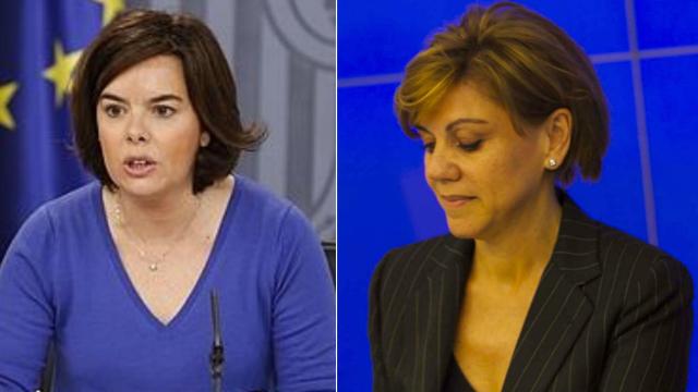 Soraya Saénz de Santamaría y Dolores de Cospedal