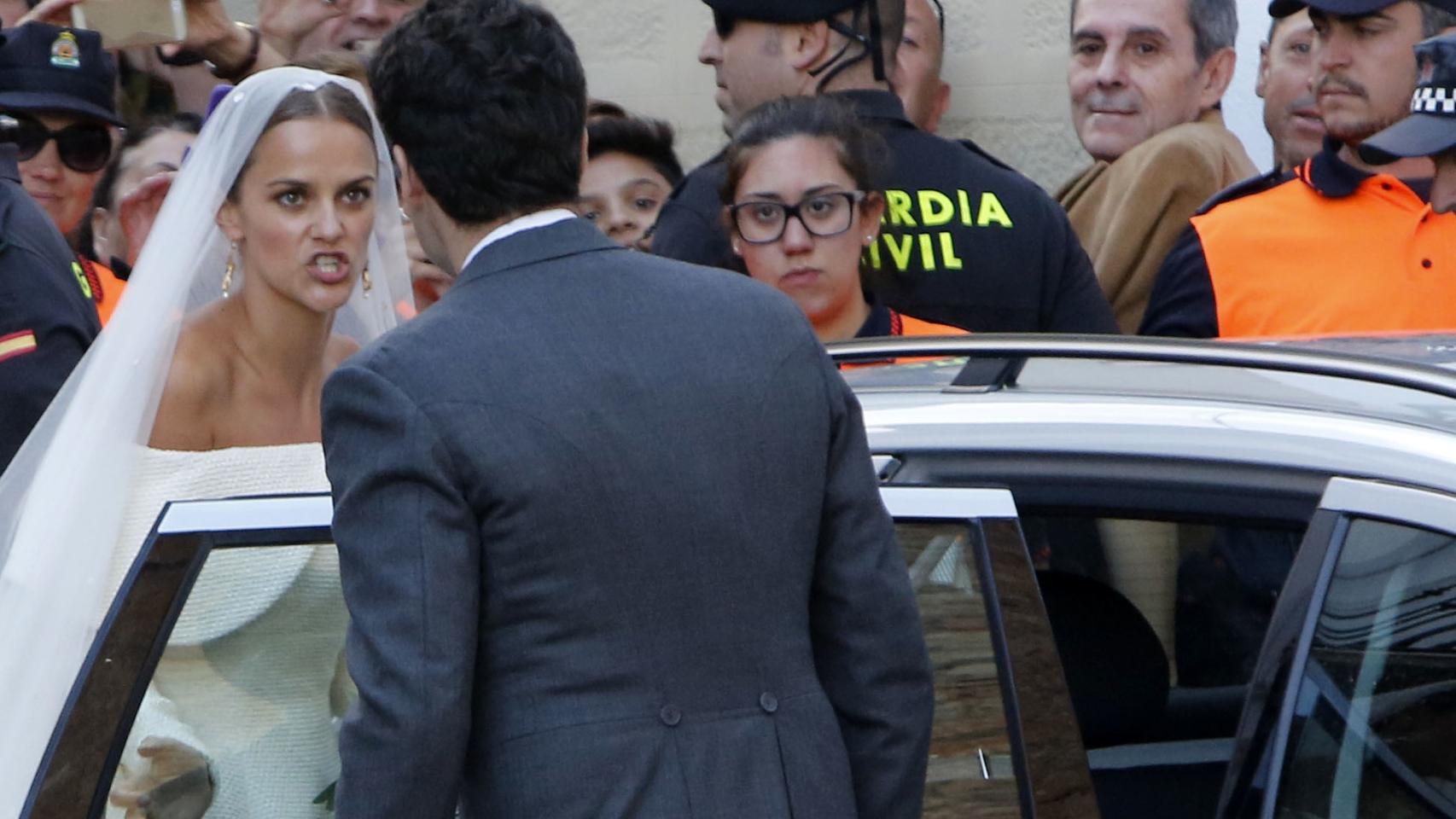 Tatiana y Alejandro pelearon nada más salir de la iglesia