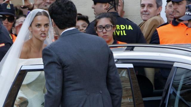 Tatiana y Alejandro pelearon nada más salir de la iglesia