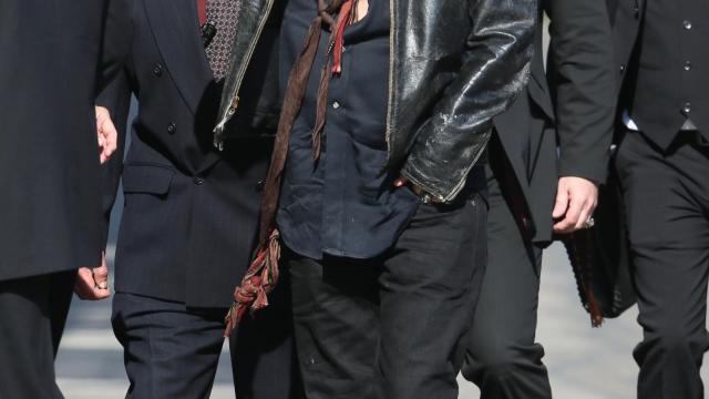 El actor Johnny Depp