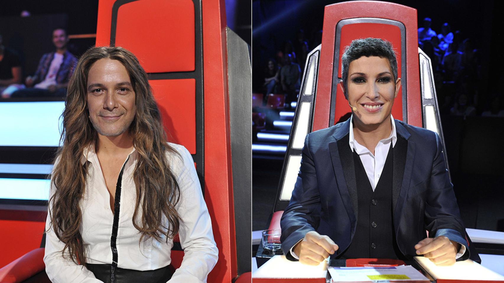 El jurado intercambiable como cromos de 'La Voz'