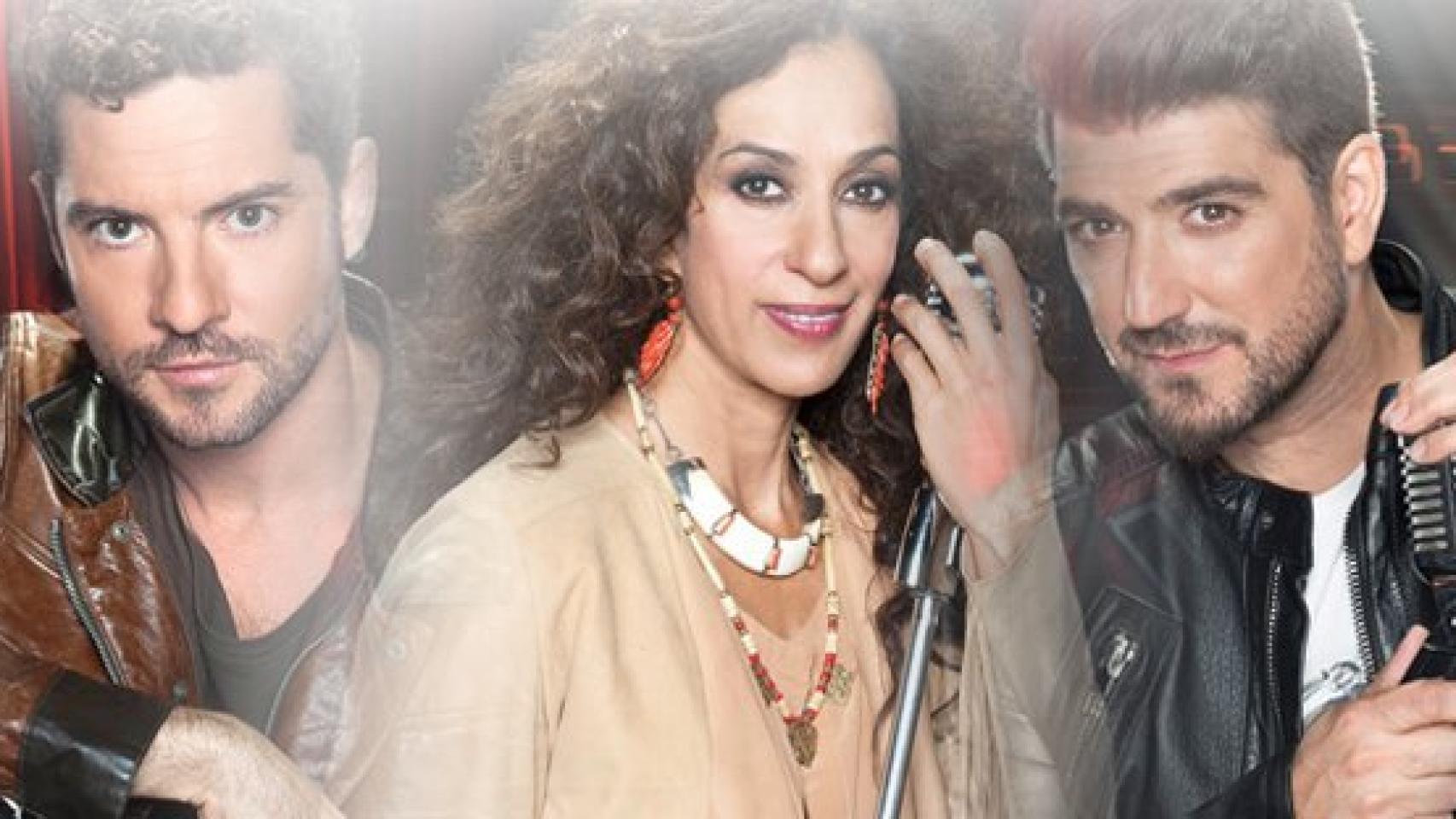 David Bisbal, Rosario y Antonio Orozco serán coaches de 'La Voz Kids'