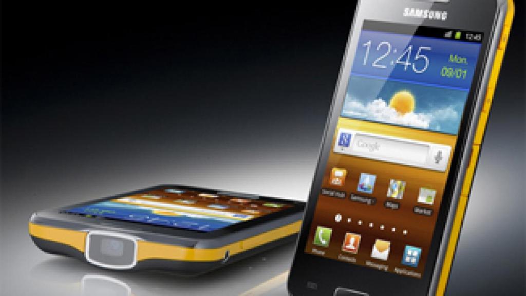 Samsung Galaxy Beam con su proyector integrado