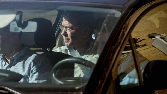 Francisco Granados, durante su detención en octubre de 2014.