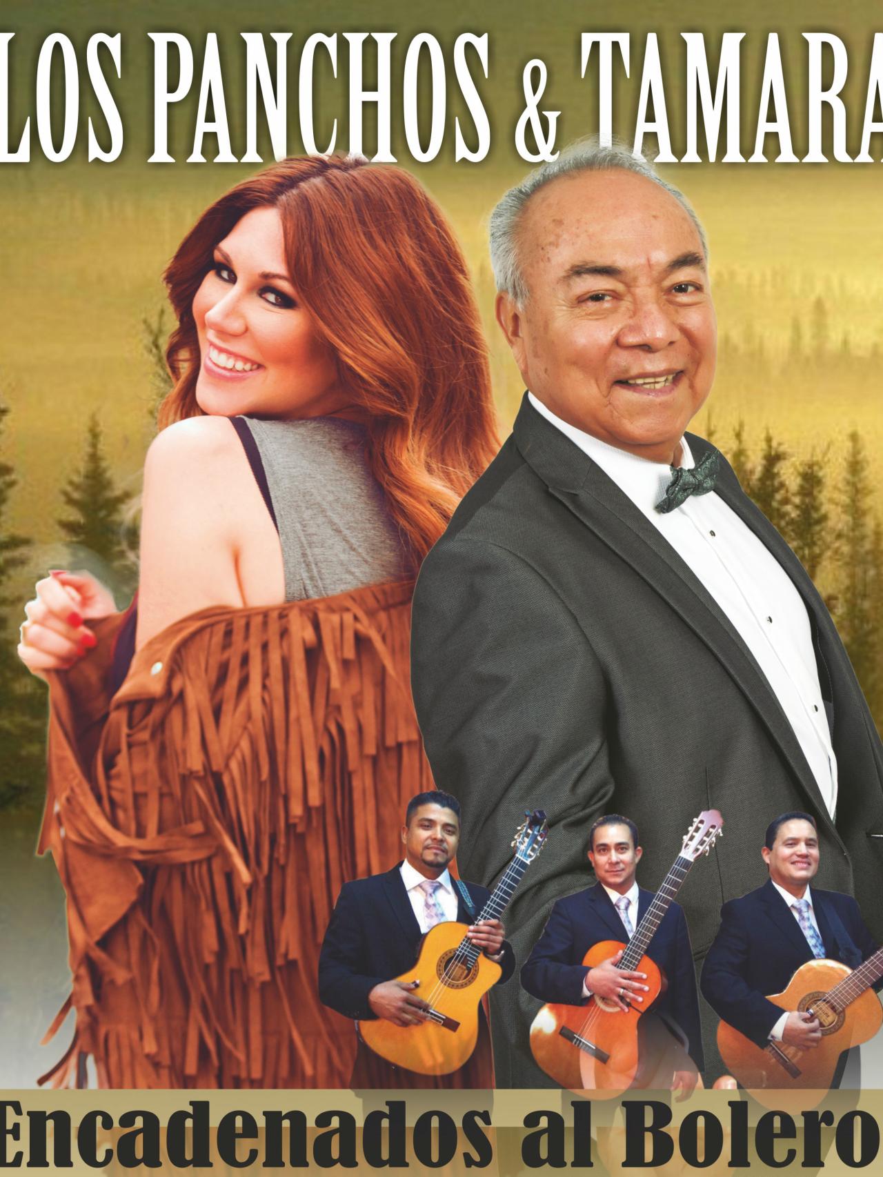 Cartel del concierto de Los Panchos con Tamara