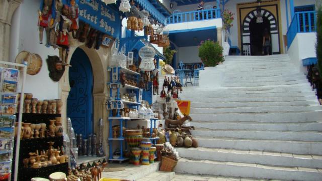 Sidi Bou Said, en Túnez.