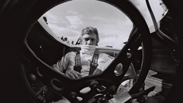 Steve McQueen en el rodaje de la película.
