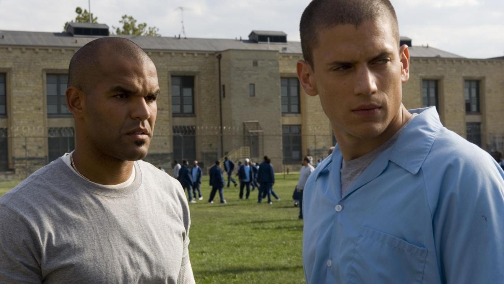 Amaury Nolasco junto a Wentworth Miller (FOX)