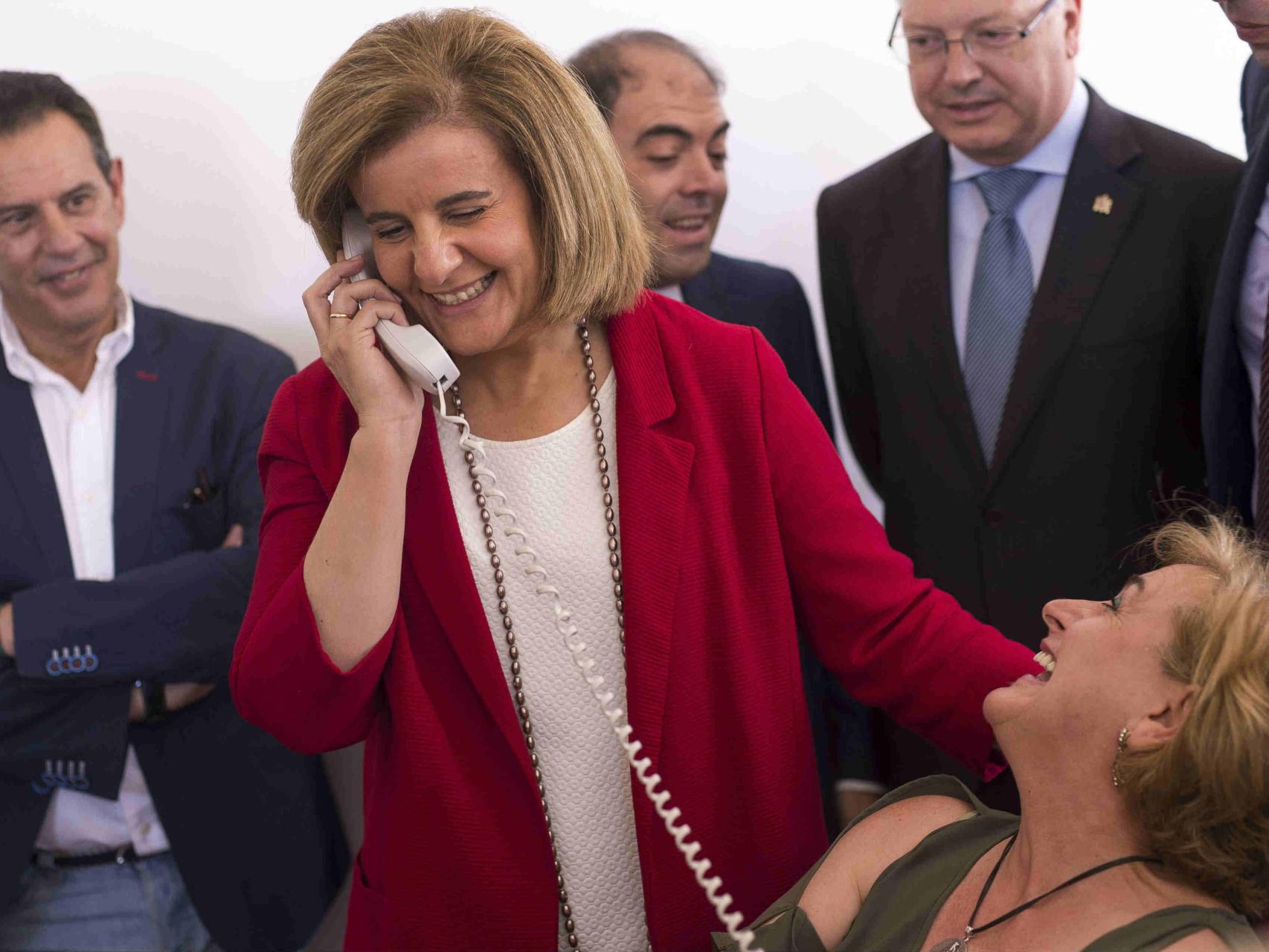 La ministra de Empleo y Seguridad Social en funciones, Fátima Bañez