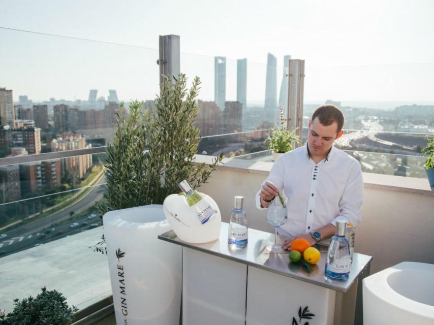 Fernando Encinar cederá la terraza de su vivienda de Madrid.