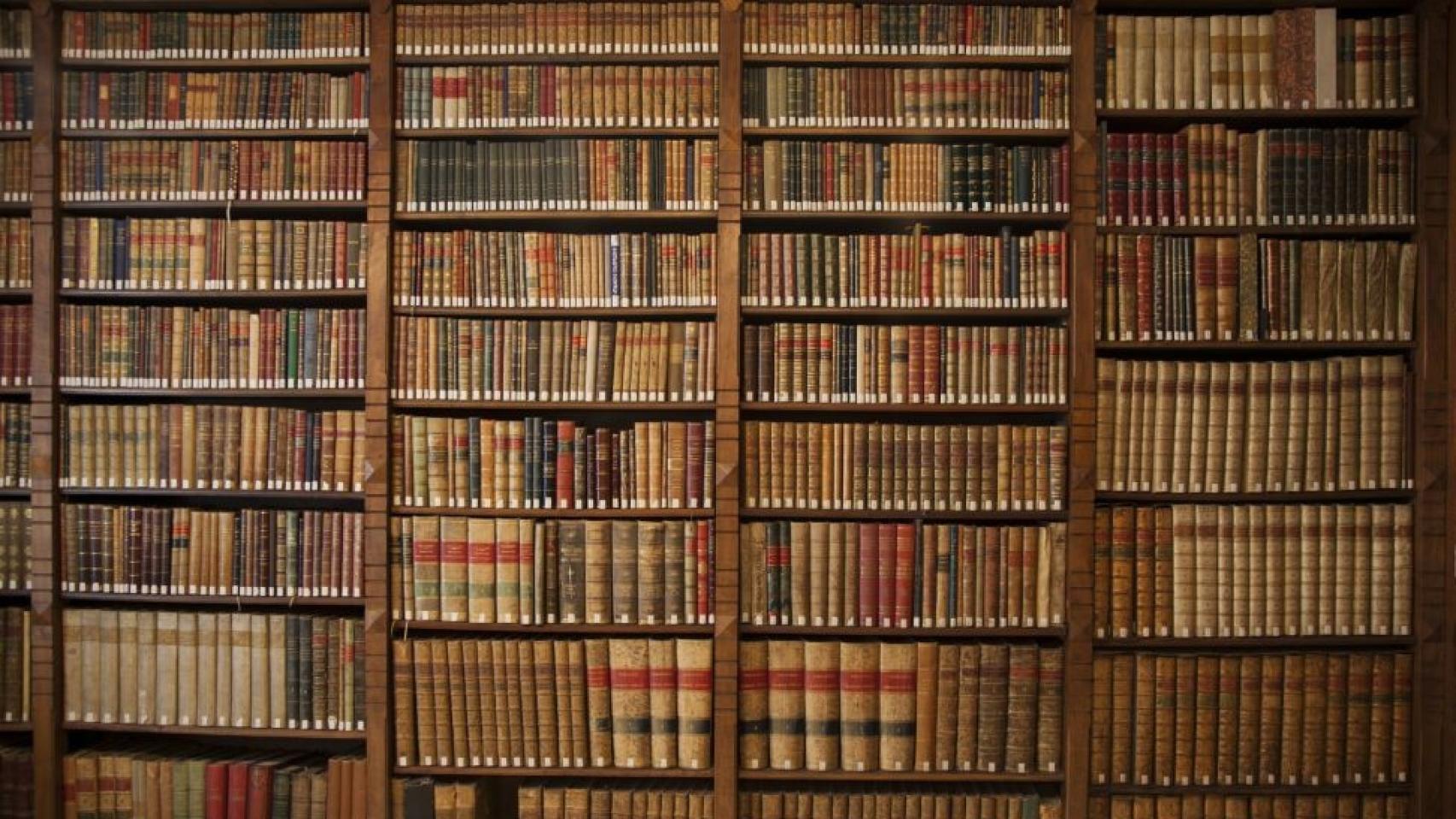 Imagen de una biblioteca.