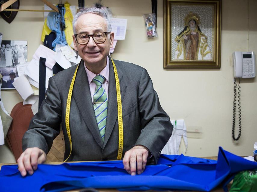 Antonio López, director de la sastrería Fermín.