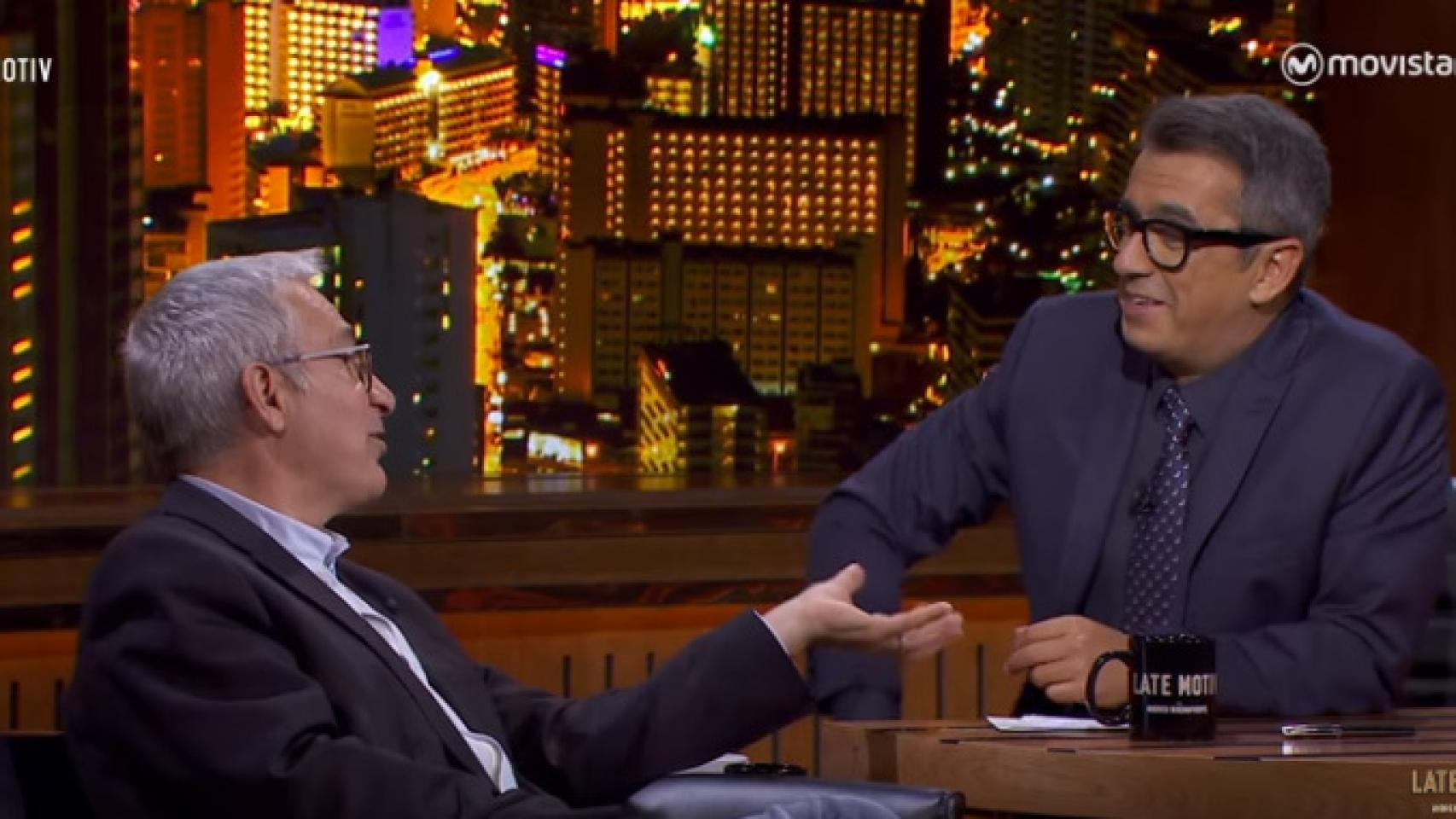 La pulla de Buenafuente a Sardà: Mi programa tenía más audiencia