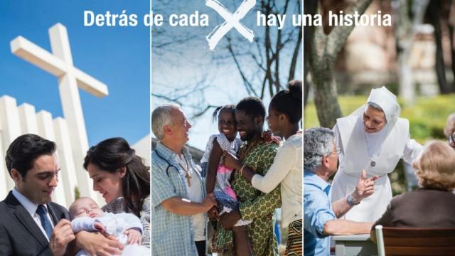 Una de las campañas de la Iglesia.